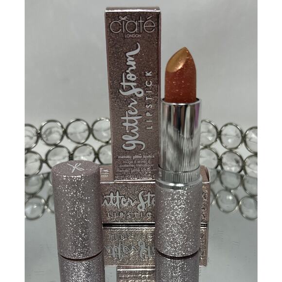 Ciate London Glitter Storm Metallic Lipstick Spark -NEW IN BOX - Picture 4 of 11